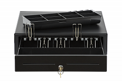 Денежный ящик АТОЛ EC-350-B черный, 350*405*90, 24V, для Штрих-ФР в Стерлитамаке