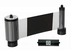 Черная лента с оверлеем (KO) на 3000 оттисков с чистящим роликом; для принтера Advent SOLID 700 в Стерлитамаке