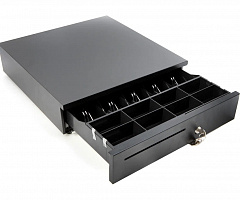 Денежный ящик G-Sense 410XL, чёрный, Epson, электромеханический в Стерлитамаке