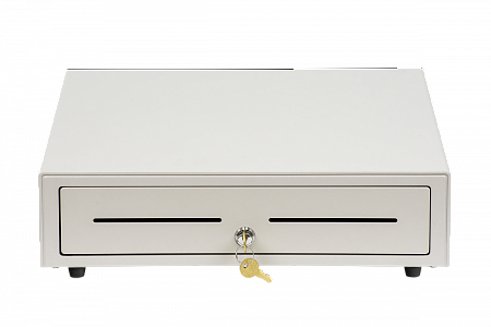 Денежный ящик АТОЛ CD-410-W белый, 410*415*100, 24V, для Штрих-ФР