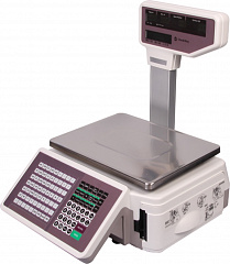 Весы торговые с печатью этикетки CheckWay CW-500P со стойкой в Стерлитамаке