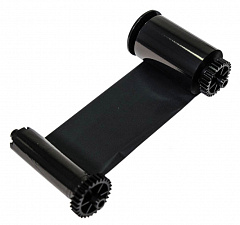 Черная смолянисто-восковая (Resin+Wax) лента (К) на 1200 оттисков с чистящим роликом в Стерлитамаке